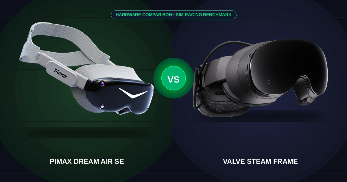 Pimax Dream Air SE vs. Steam Frame